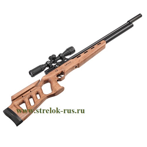 Винтовка пневм. ATAMAN M20SD.642 карабин, орех, редуктор, 6,35