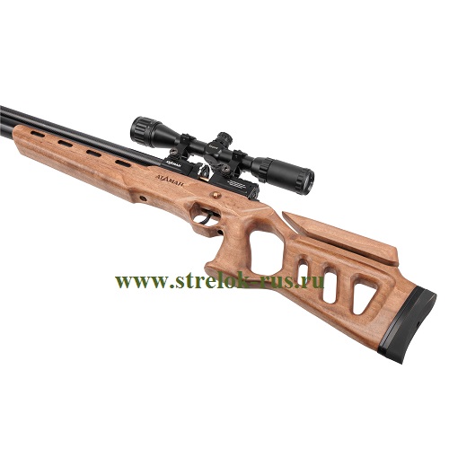 Винтовка пневм. ATAMAN M20SD.642 карабин, орех, редуктор, 6,35