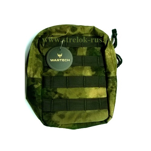 Подсумок утилит. вертик. (молния) Wartech (мох) [UP-105-ATFG]