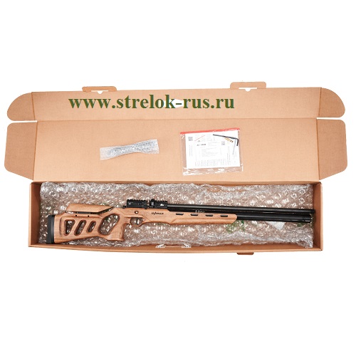 Винтовка пневм. ATAMAN M20SD.642 карабин, орех, редуктор, 6,35