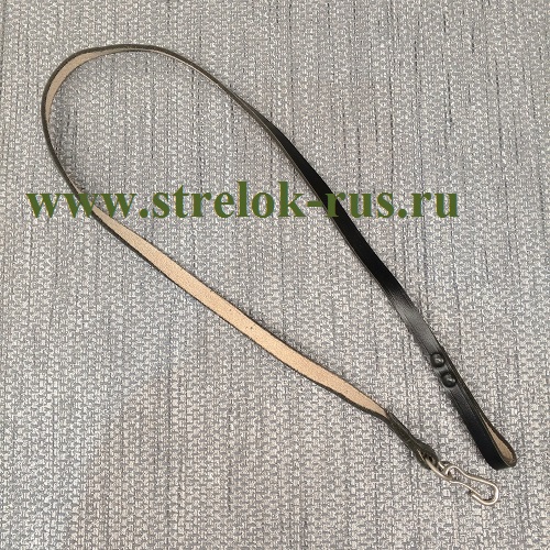 Шнур страховочный уставной (кож., черн.)